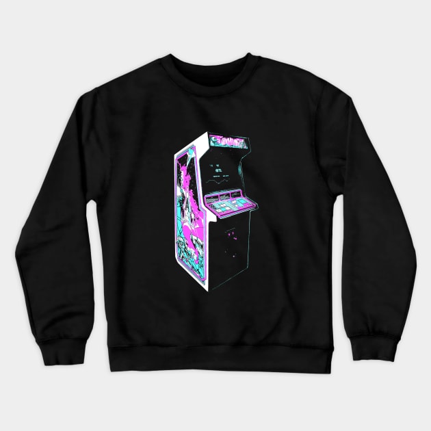 Gravity Retro Arcade Game Crewneck Sweatshirt by C3D3sign